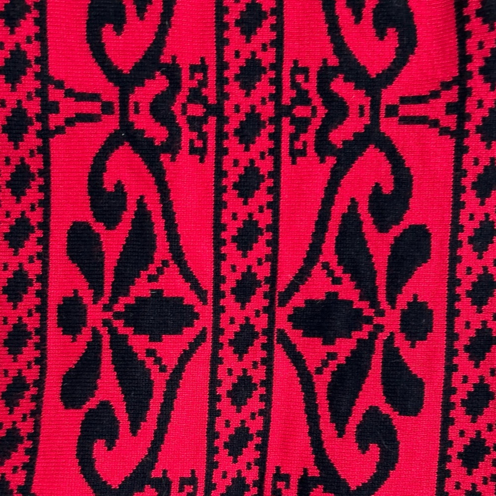 Red and Black Infinity Cowl Scarf - Belk - Picture 5 of 6